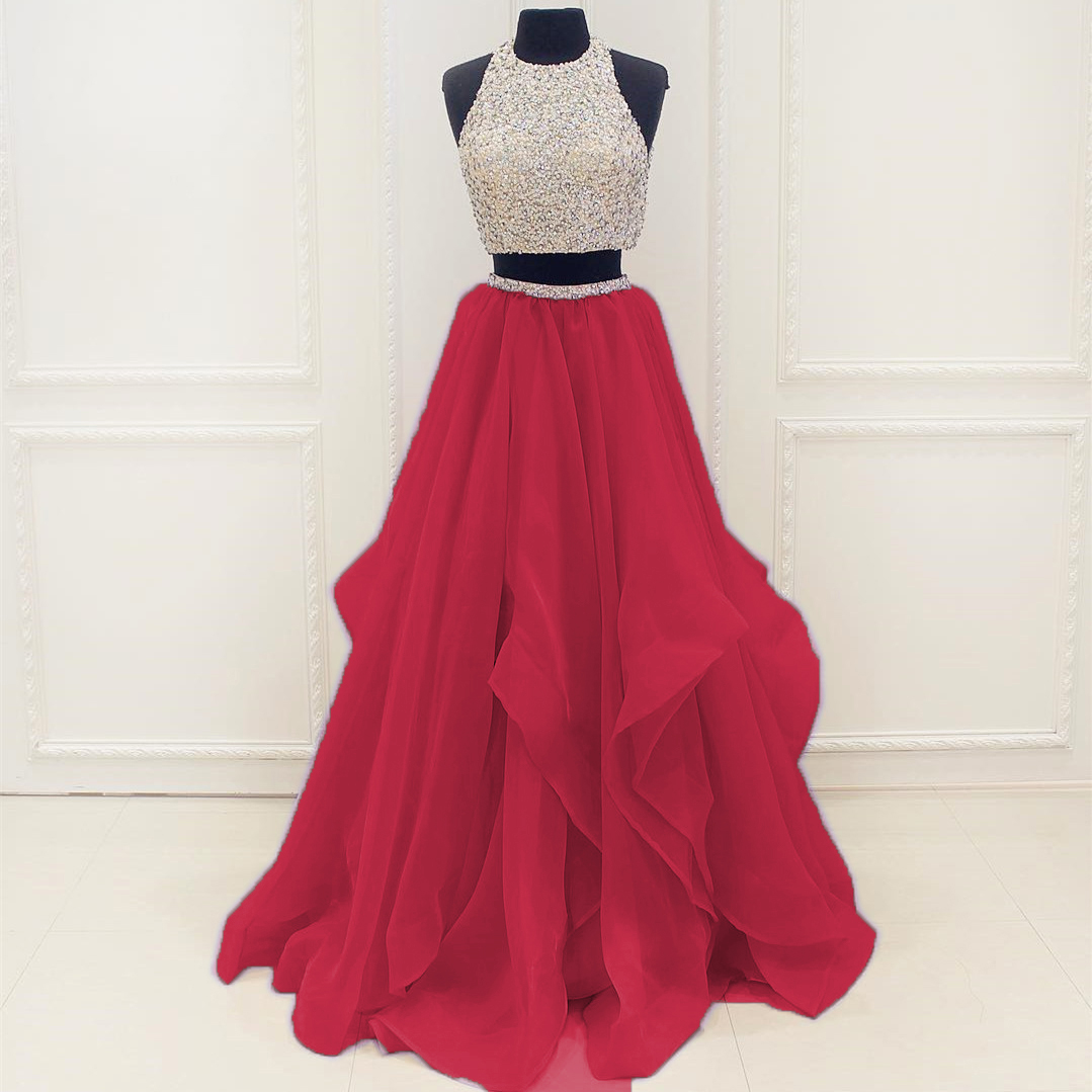 Red Organza Dress