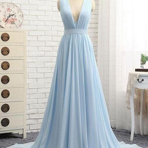 ice blue evening gown