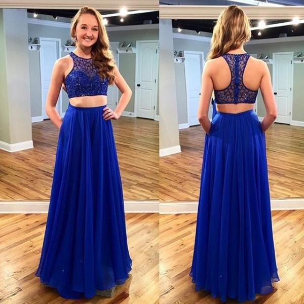 dress barn royal blue dress