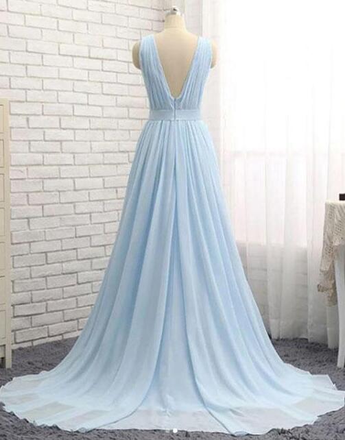 ice blue evening gown